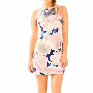 Lilly Pulitzer perla laser shift dress